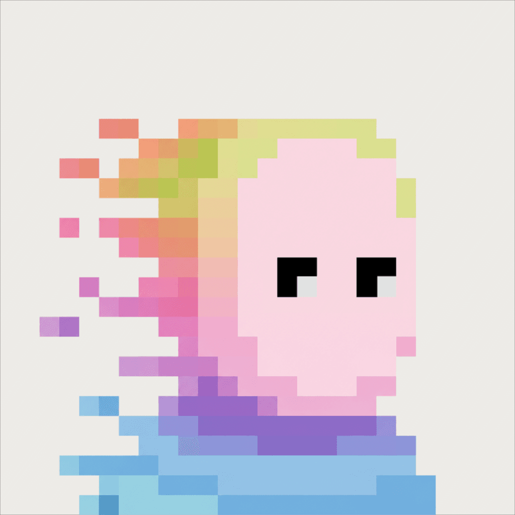 Kenbak, pixel identity plate from the zkSNARKS luminaries gallery